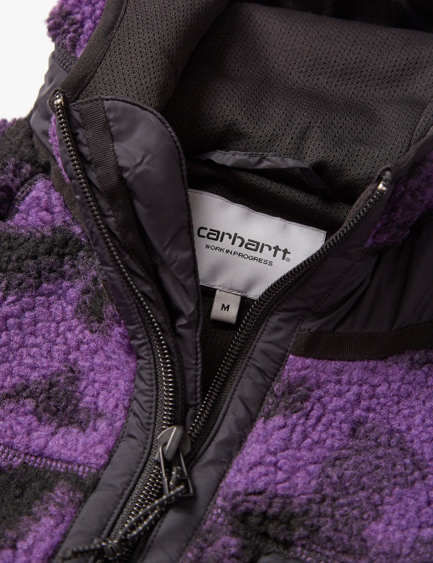 Prentis Fleece Pullover - Camo Blur/Purple