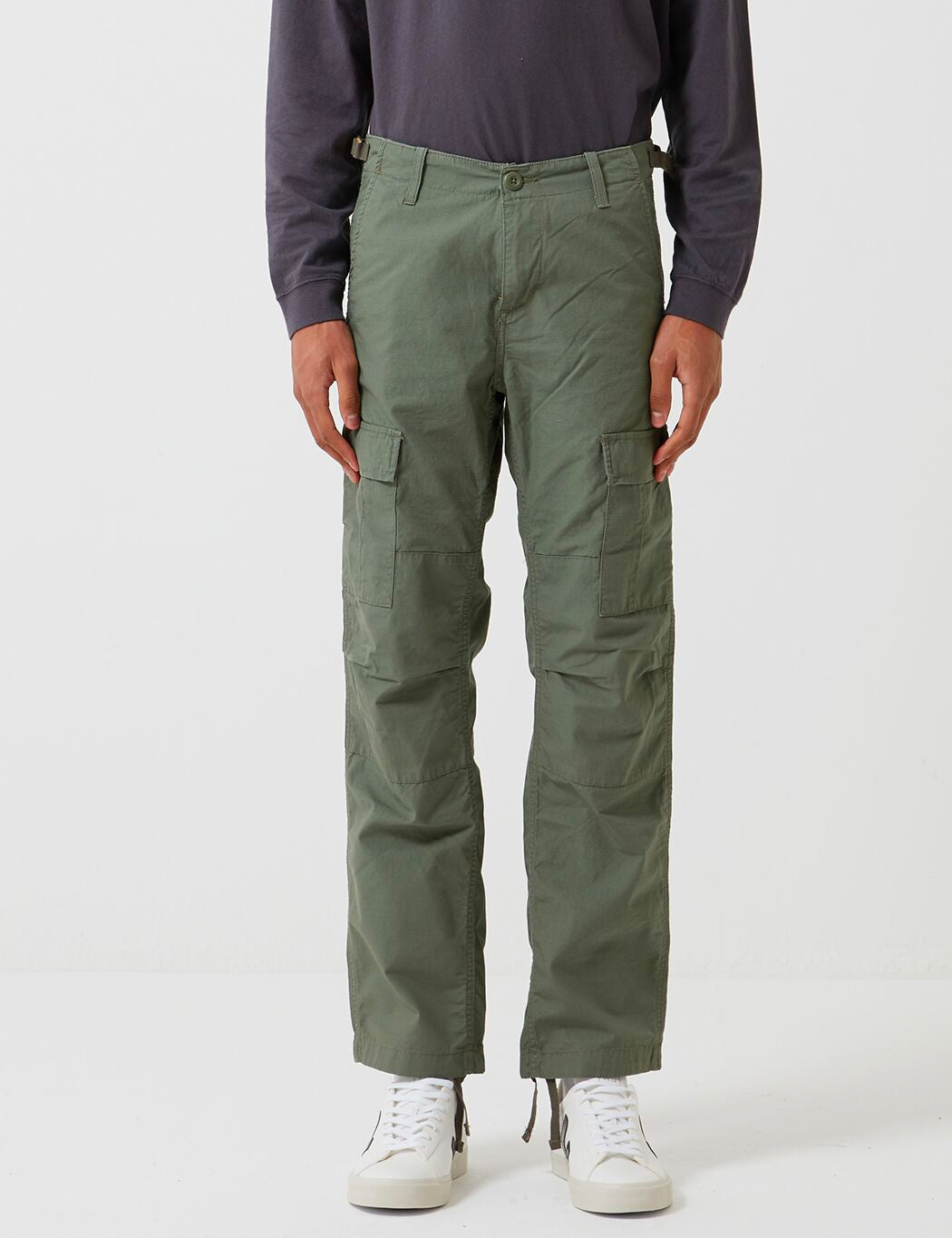 Aviation Pant - Dollar Green Rinsed