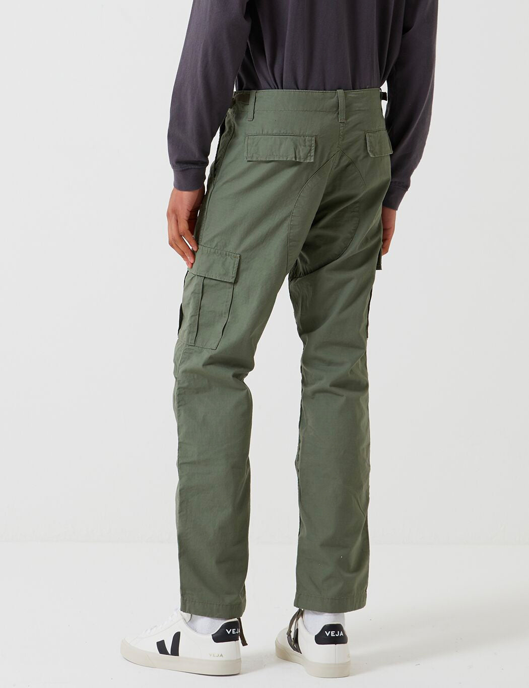 Aviation Pant - Dollar Green Rinsed