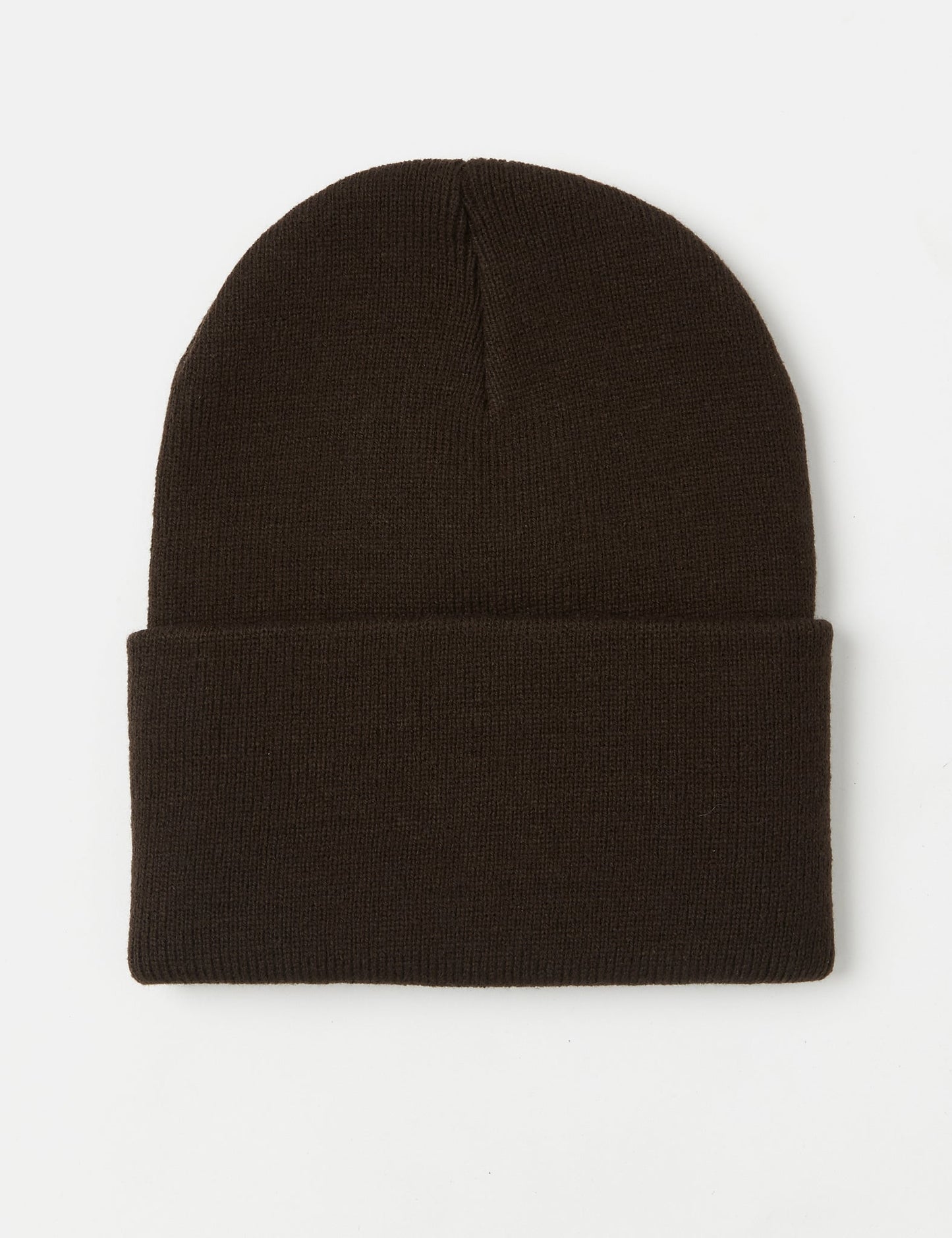 Watch Beanie Hat - Dark Umber Brown