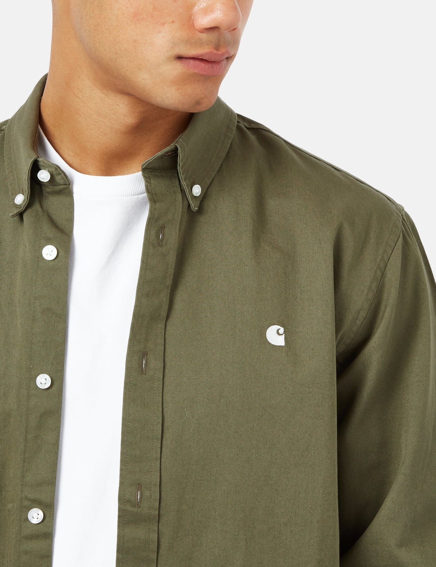 Madison Shirt - Seaweed Green/Wax