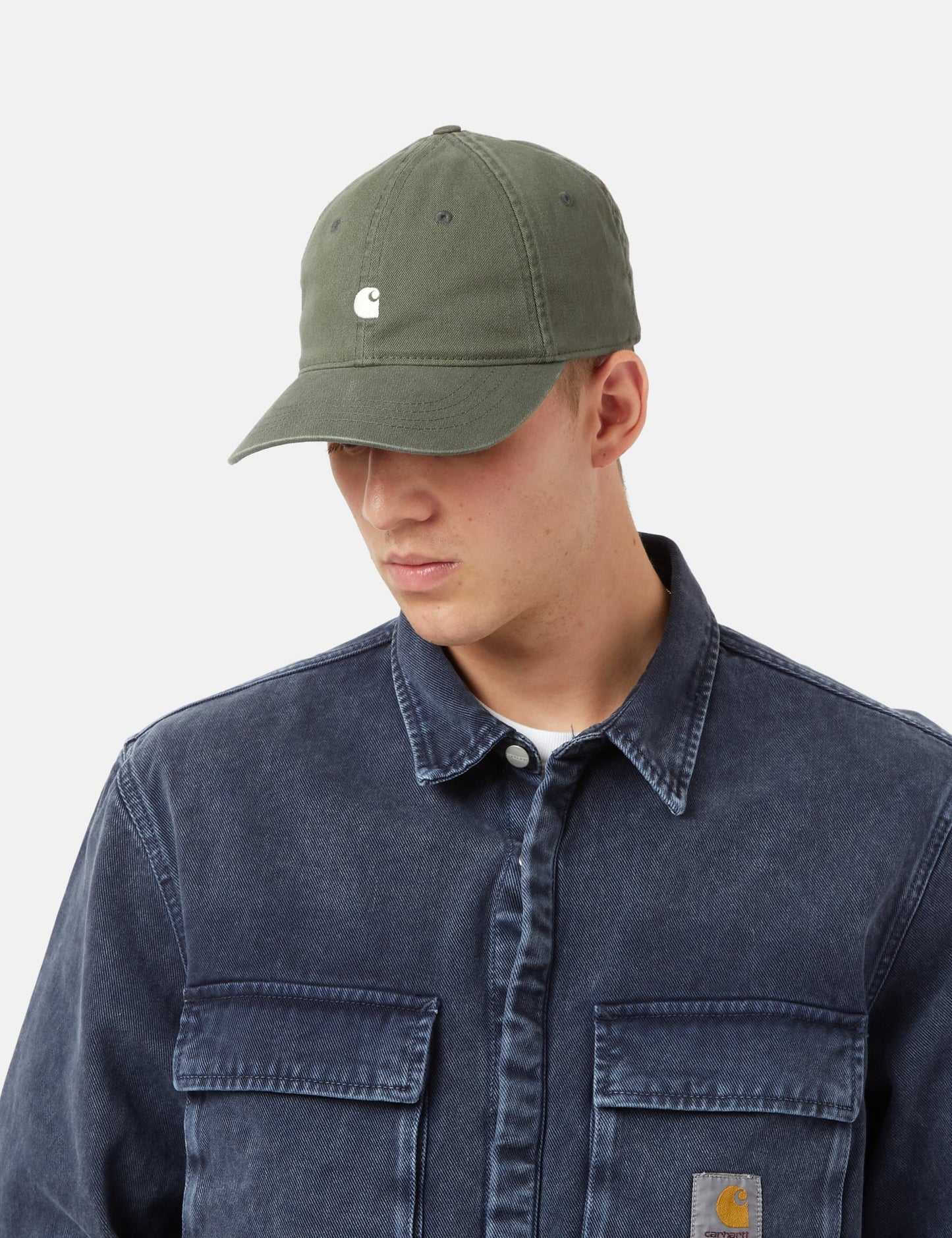 Madison Logo Cap - Boxwood Green/Wax