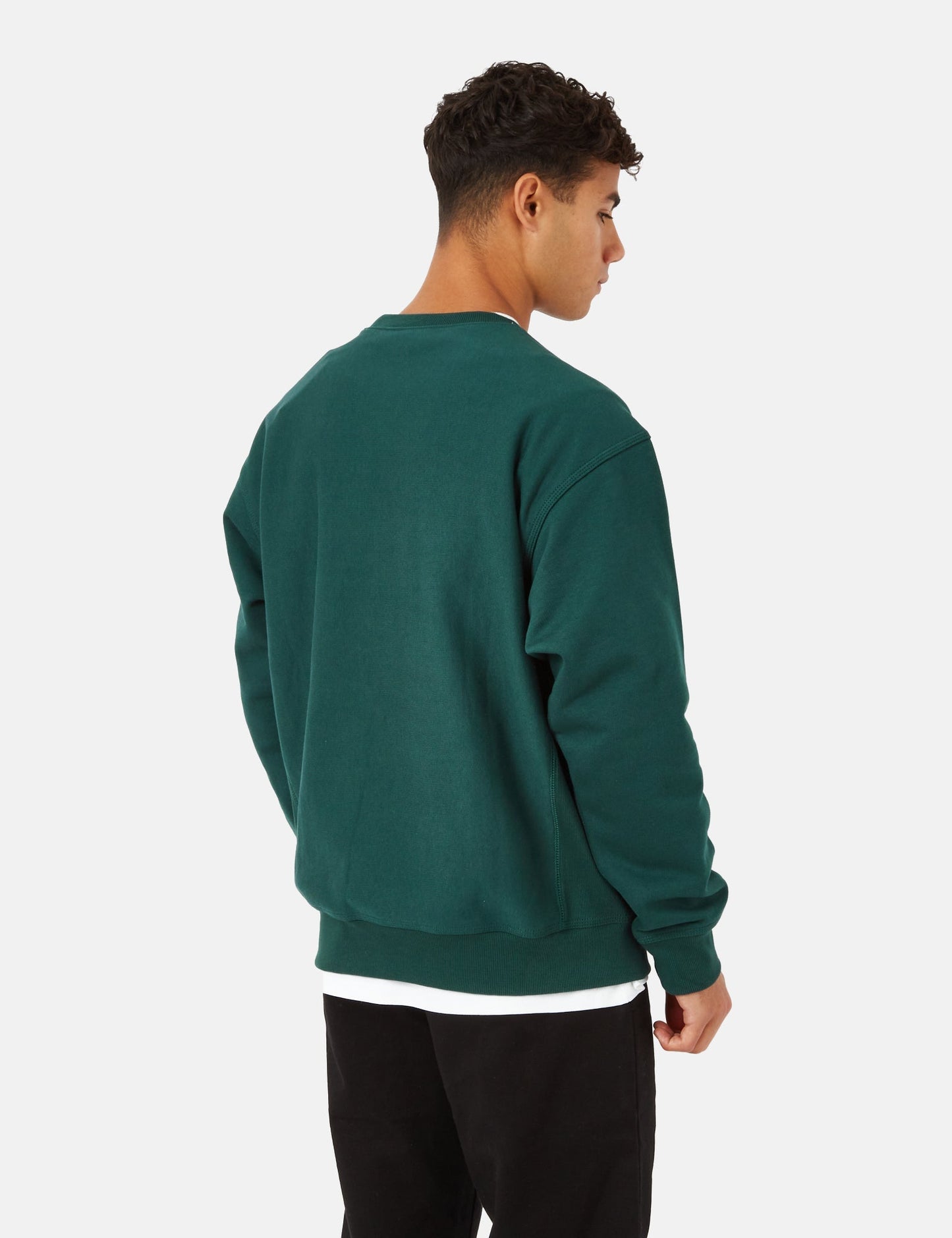 American Script Sweatshirt - Botanic Green