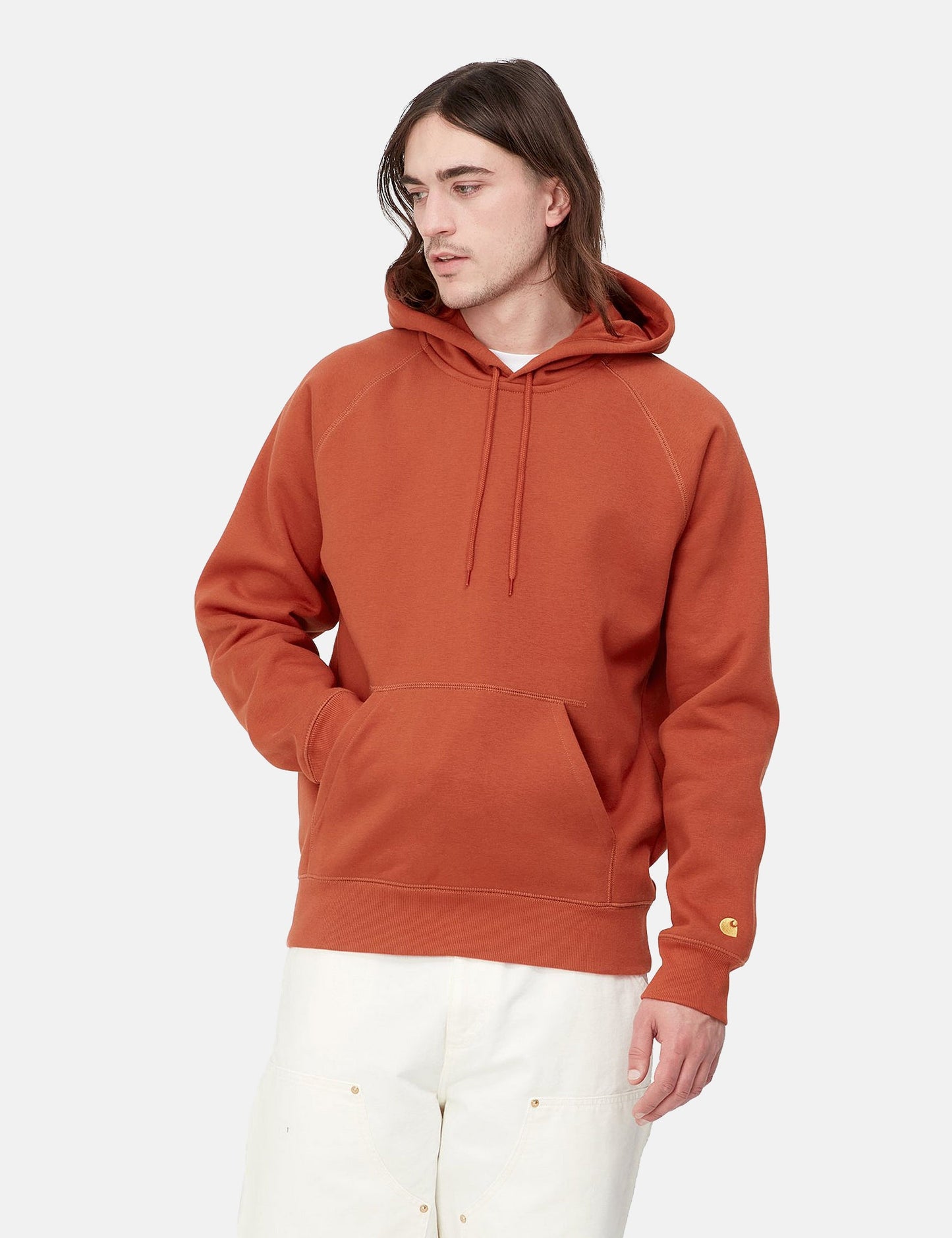 Chase Hooded Sweatshirt - Punch Red