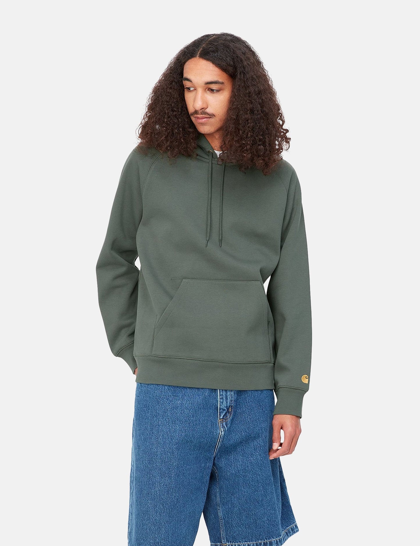 Chase Hooded Sweatshirt - Juniper Green