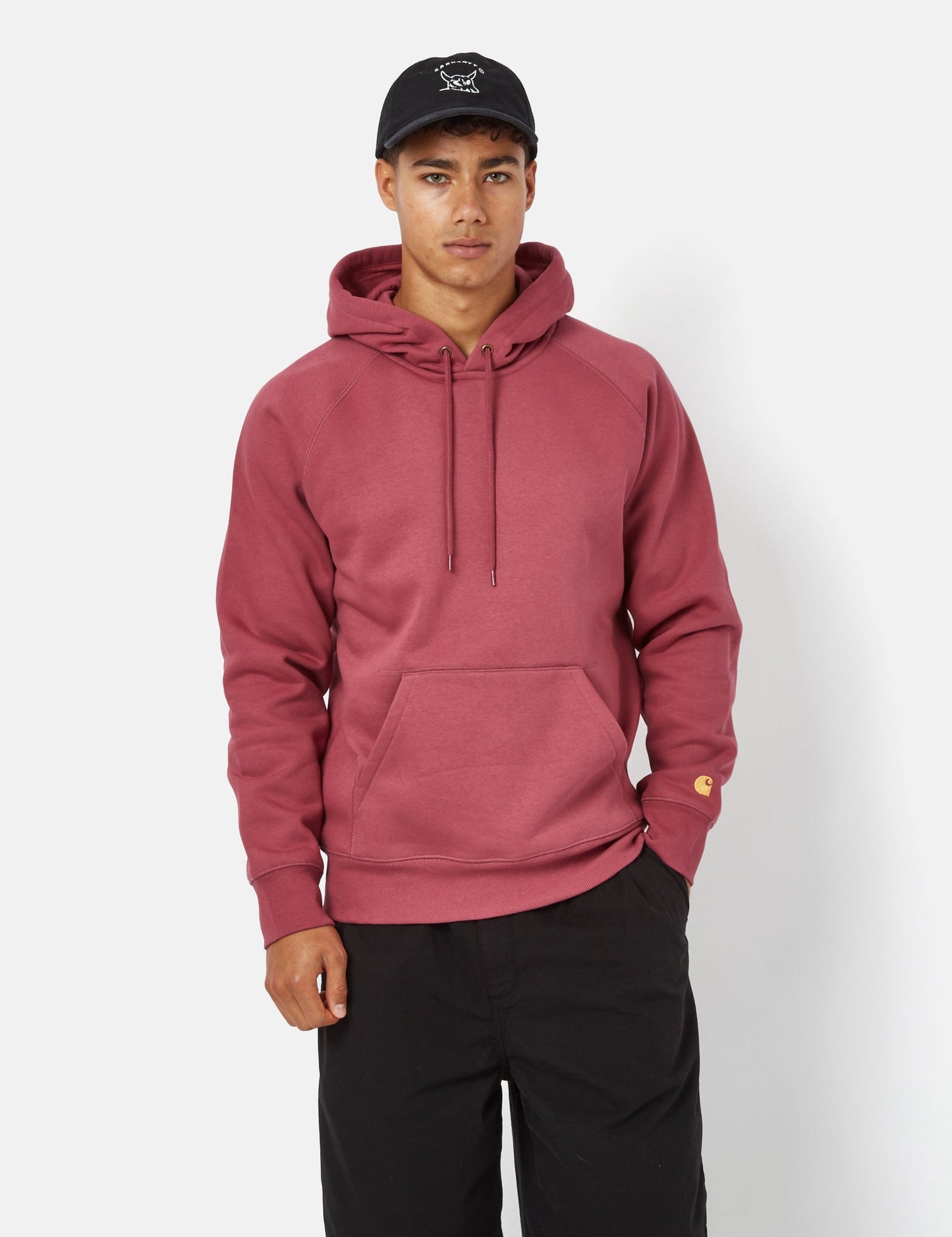 Chase Hooded Sweatshirt - Misty Thistle Pink