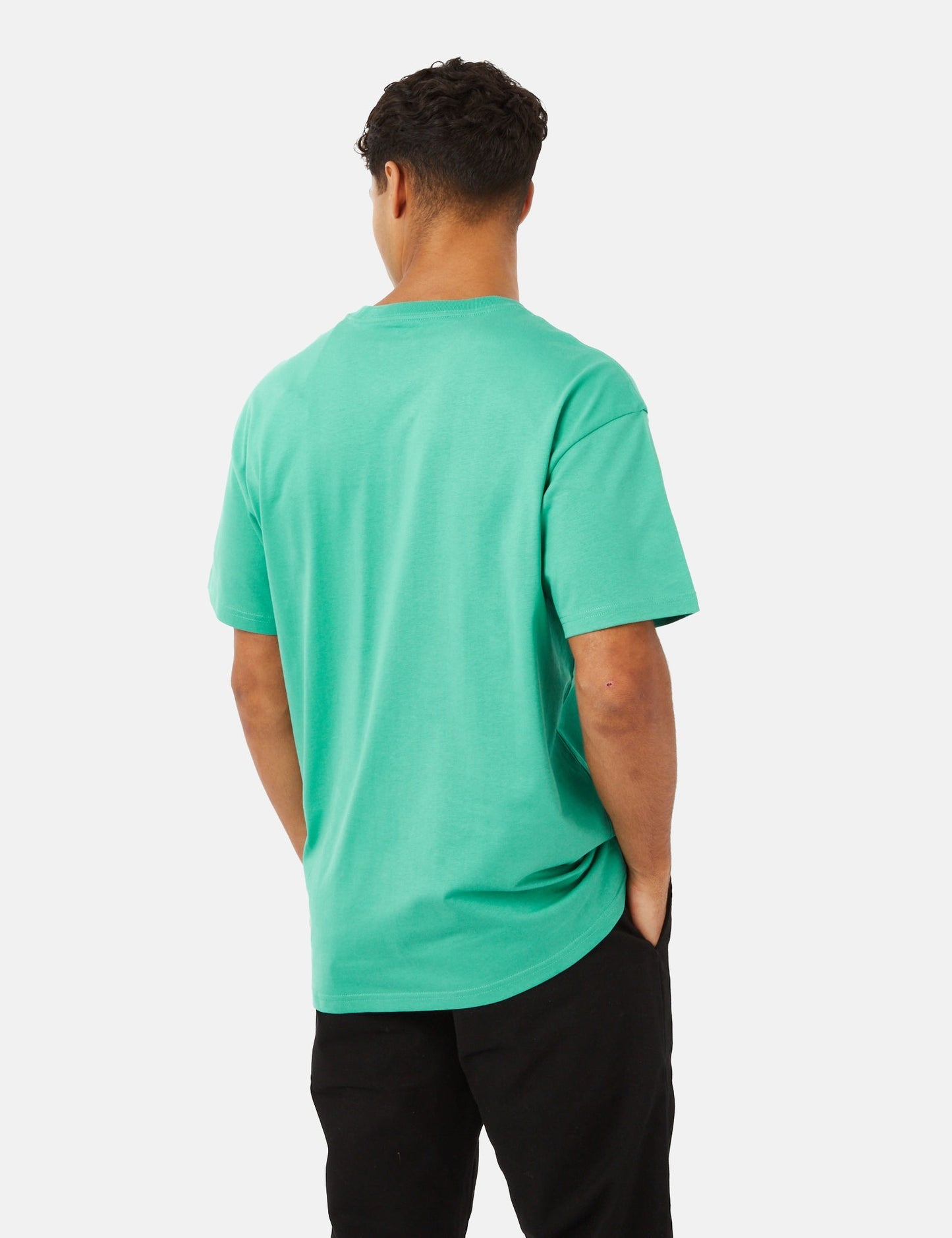 Chase T-Shirt (Loose) - Aqua Green