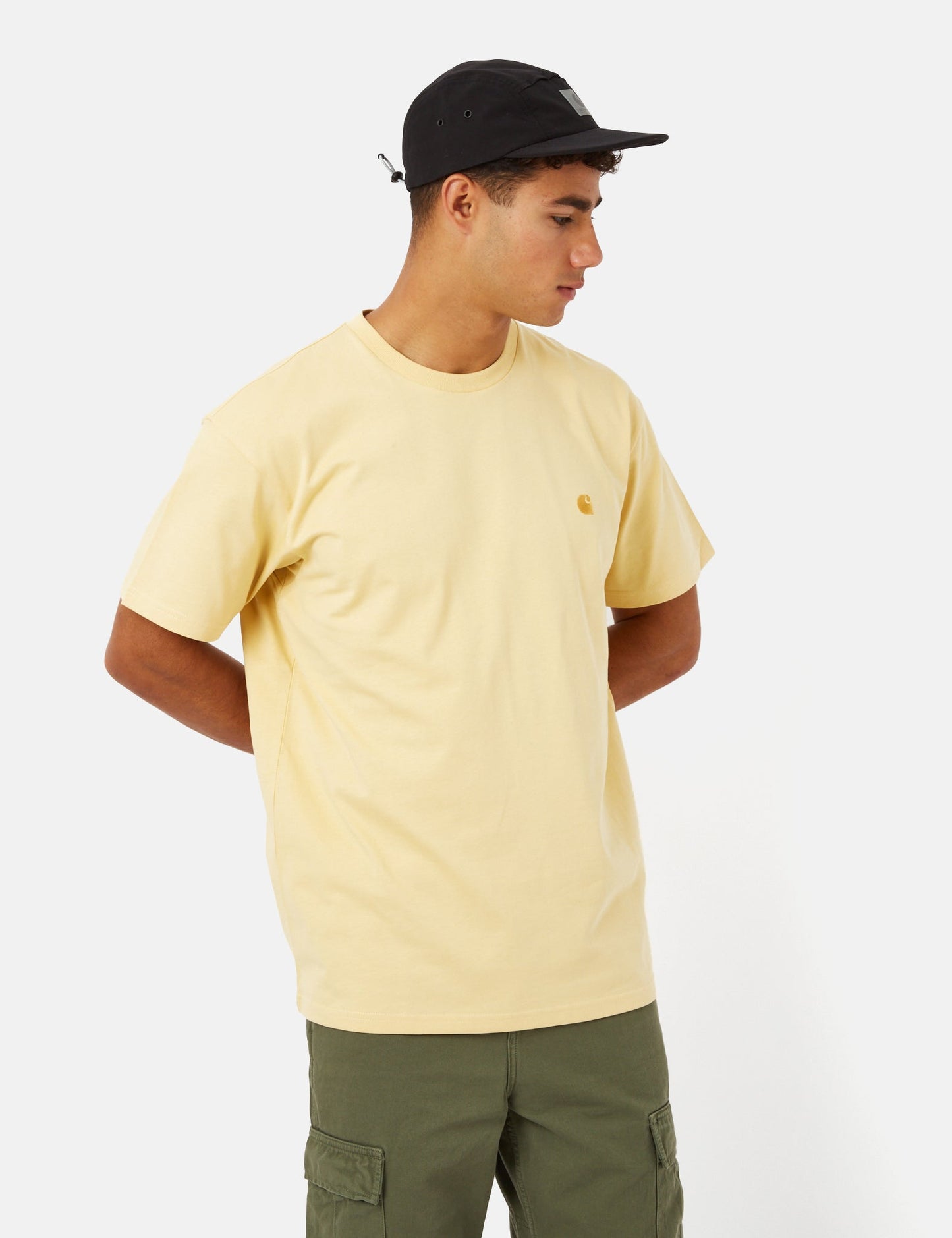 Chase T-Shirt (Loose) - Glassy Pink/Gold