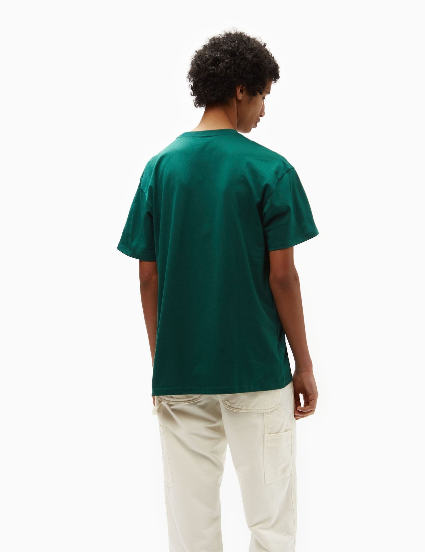 Chase T-Shirt (Loose) - Chervil Green/Gold