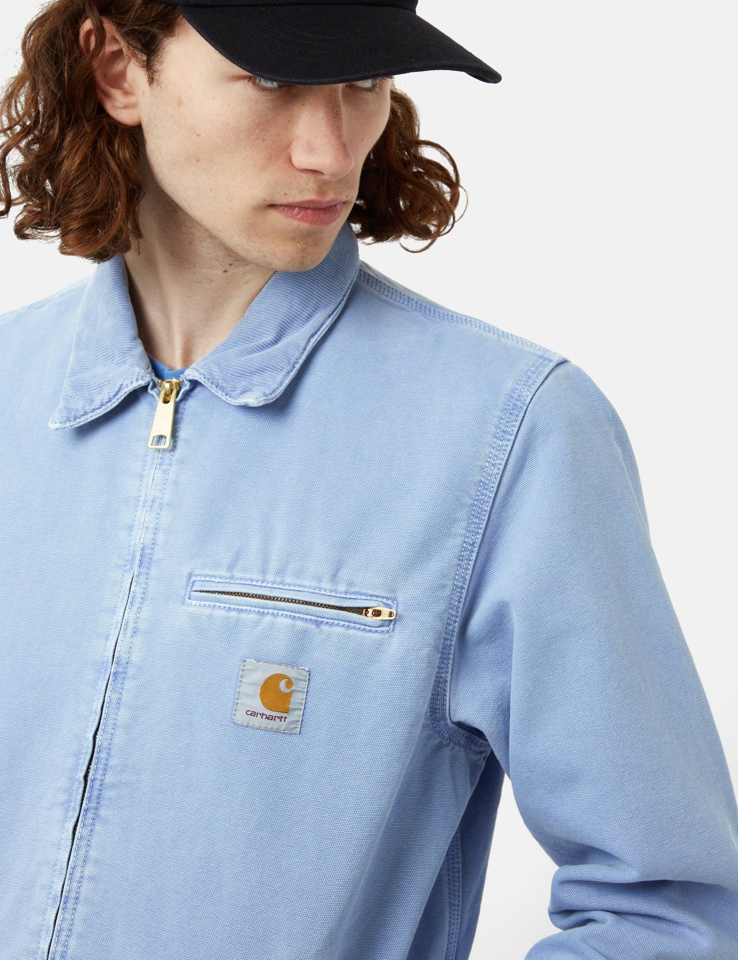 Detroit Jacket (Organic) - Piscine Blue