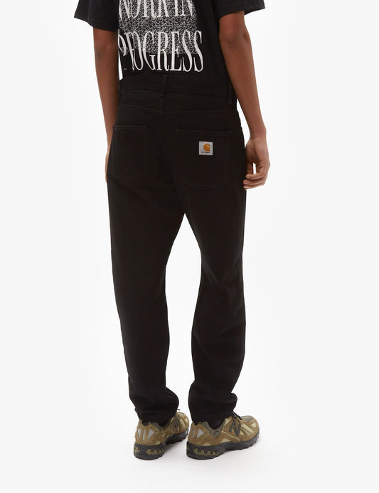 Newel Pant (Relaxed) - Black One Wash