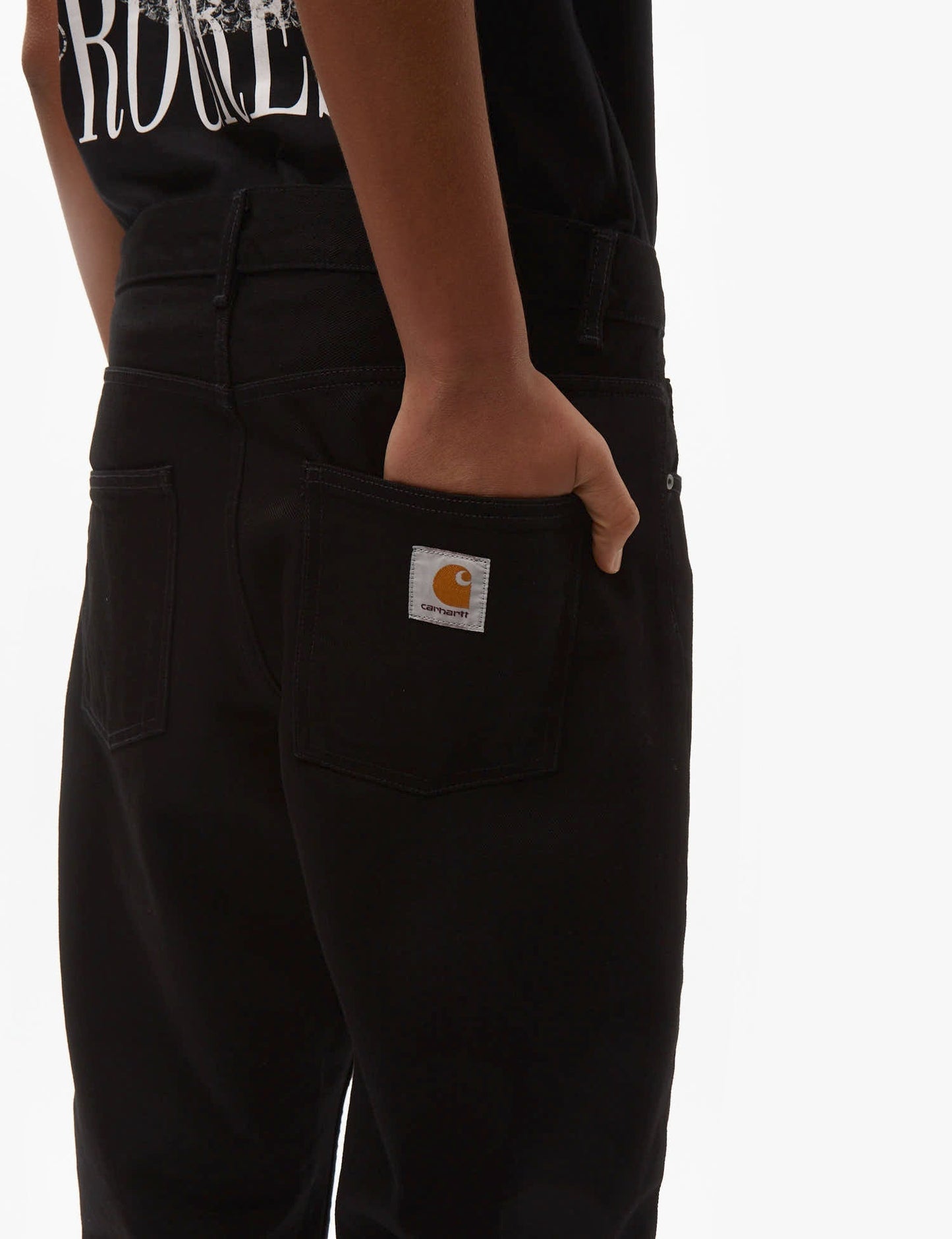 Newel Pant (Relaxed) - Black One Wash