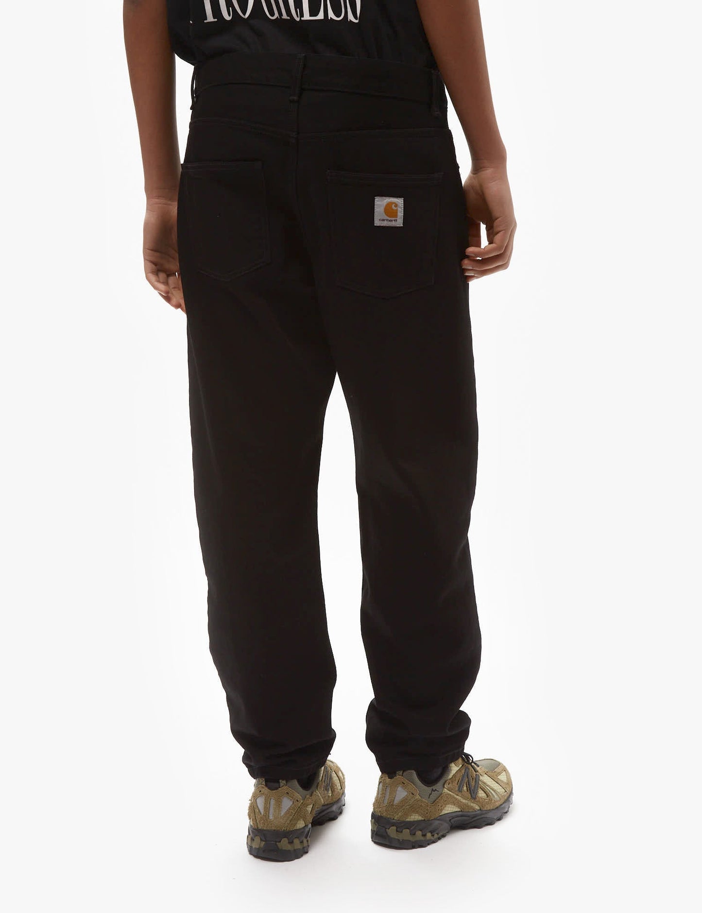 Newel Pant (Relaxed) - Black One Wash