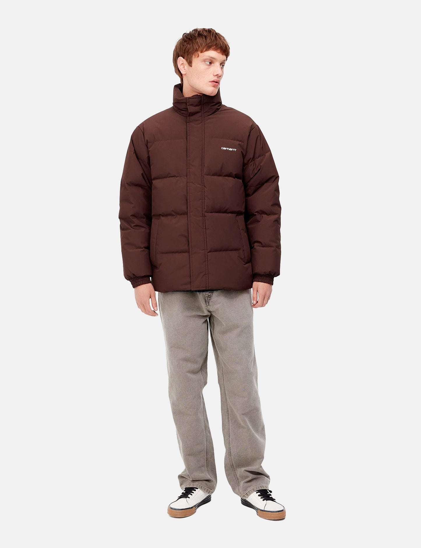 Danville Jacket - Ale Brown/White