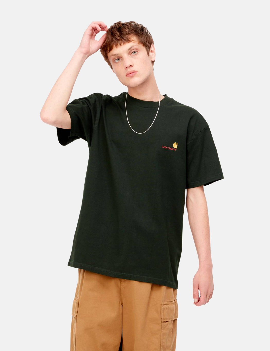 American Script T-Shirt - Ale Brown