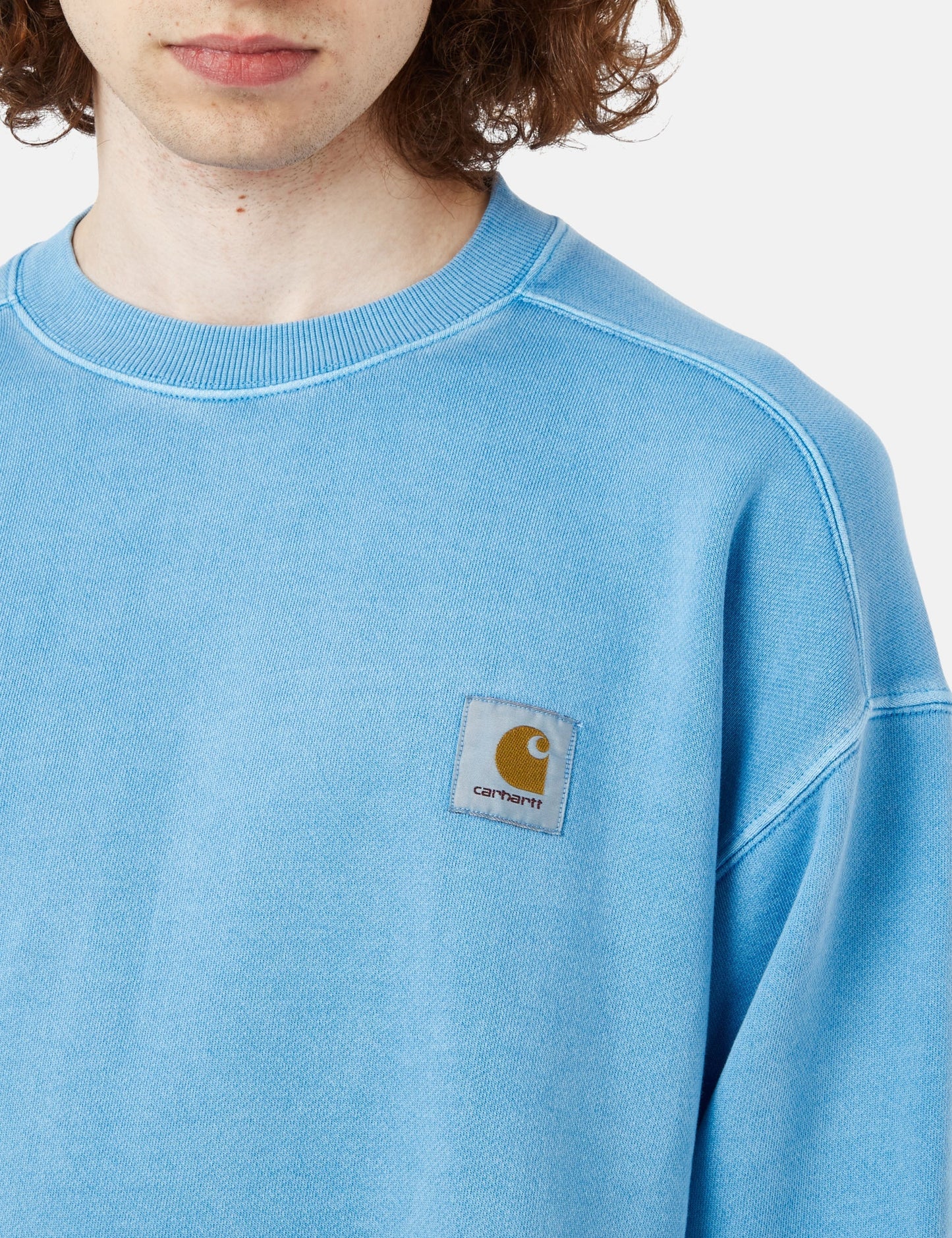 Nelson Sweatshirt - Piscine Blue