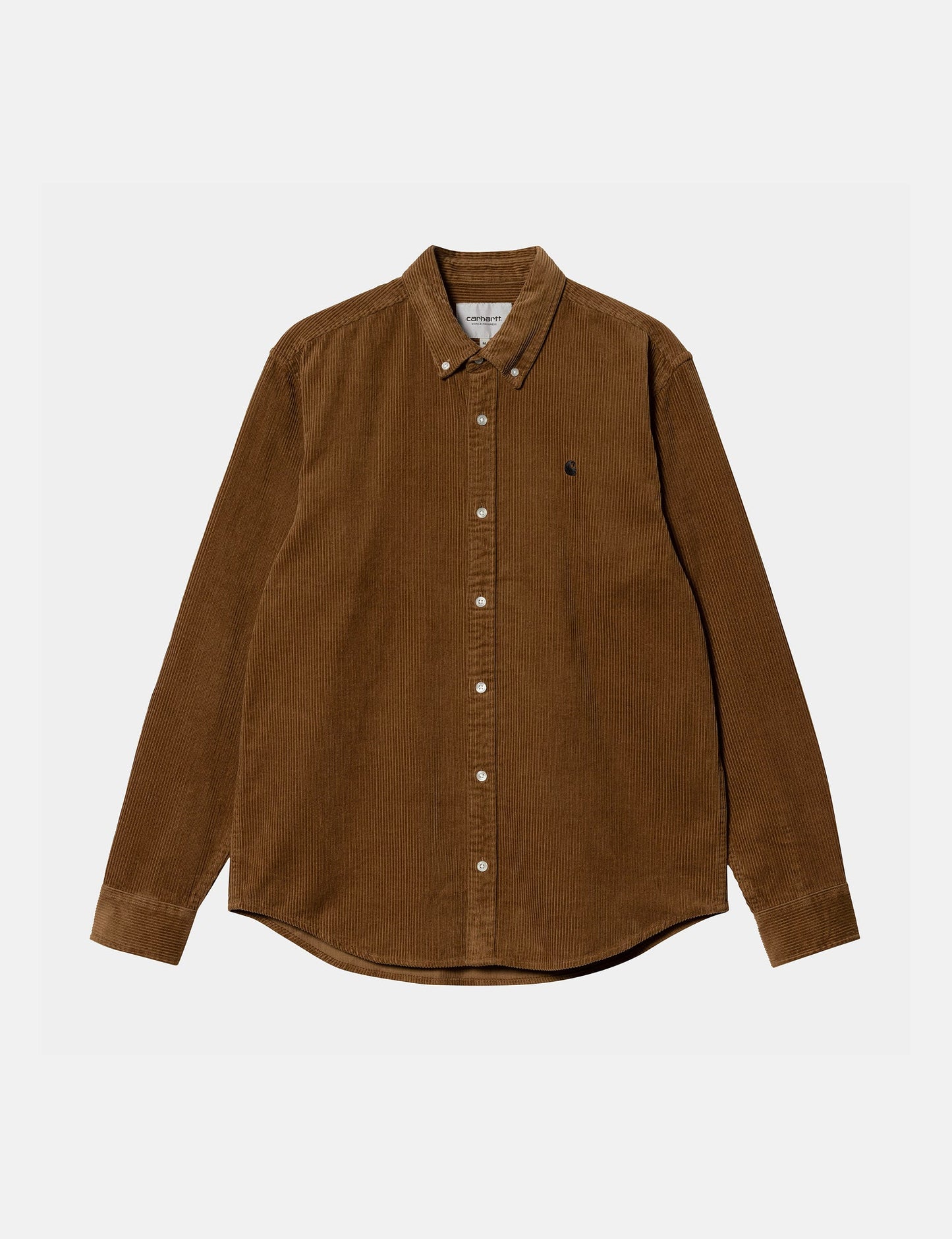 Madison Cord Shirt - Hamilton Brown/Black