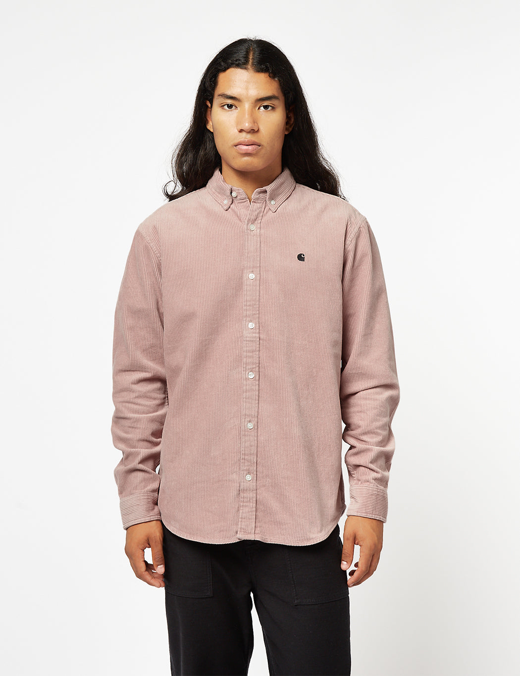 Madison Shirt (Fine Cord) - Plant Green/Wax