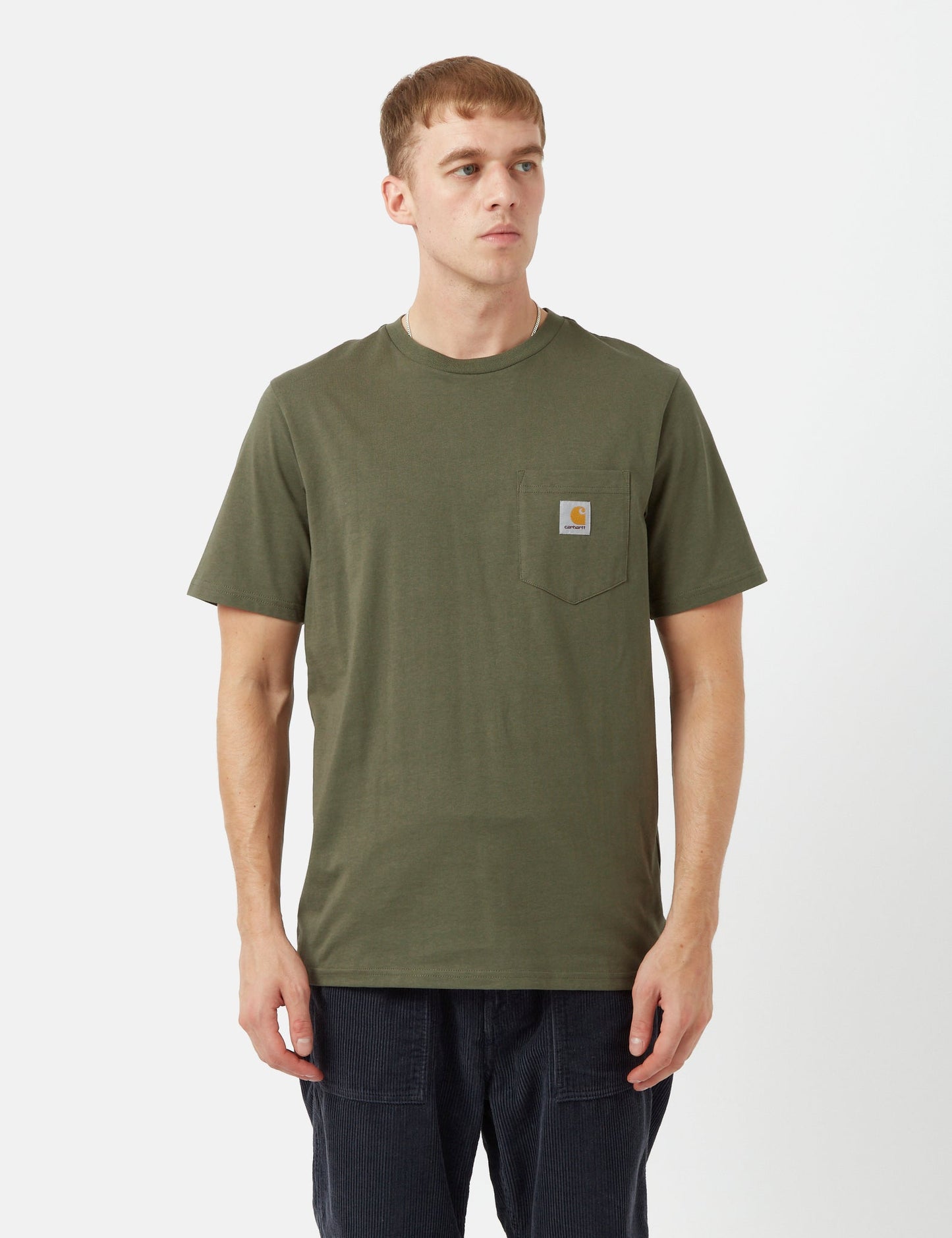 Pocket T-shirt - Dark Grey Heather