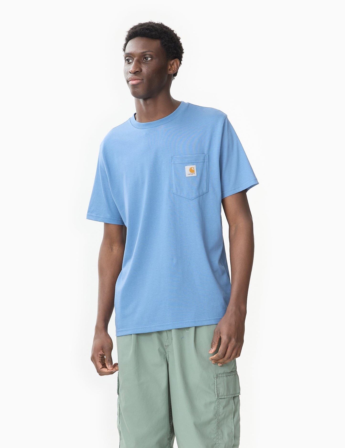 Pocket T-Shirt (Regular) - Bluefin