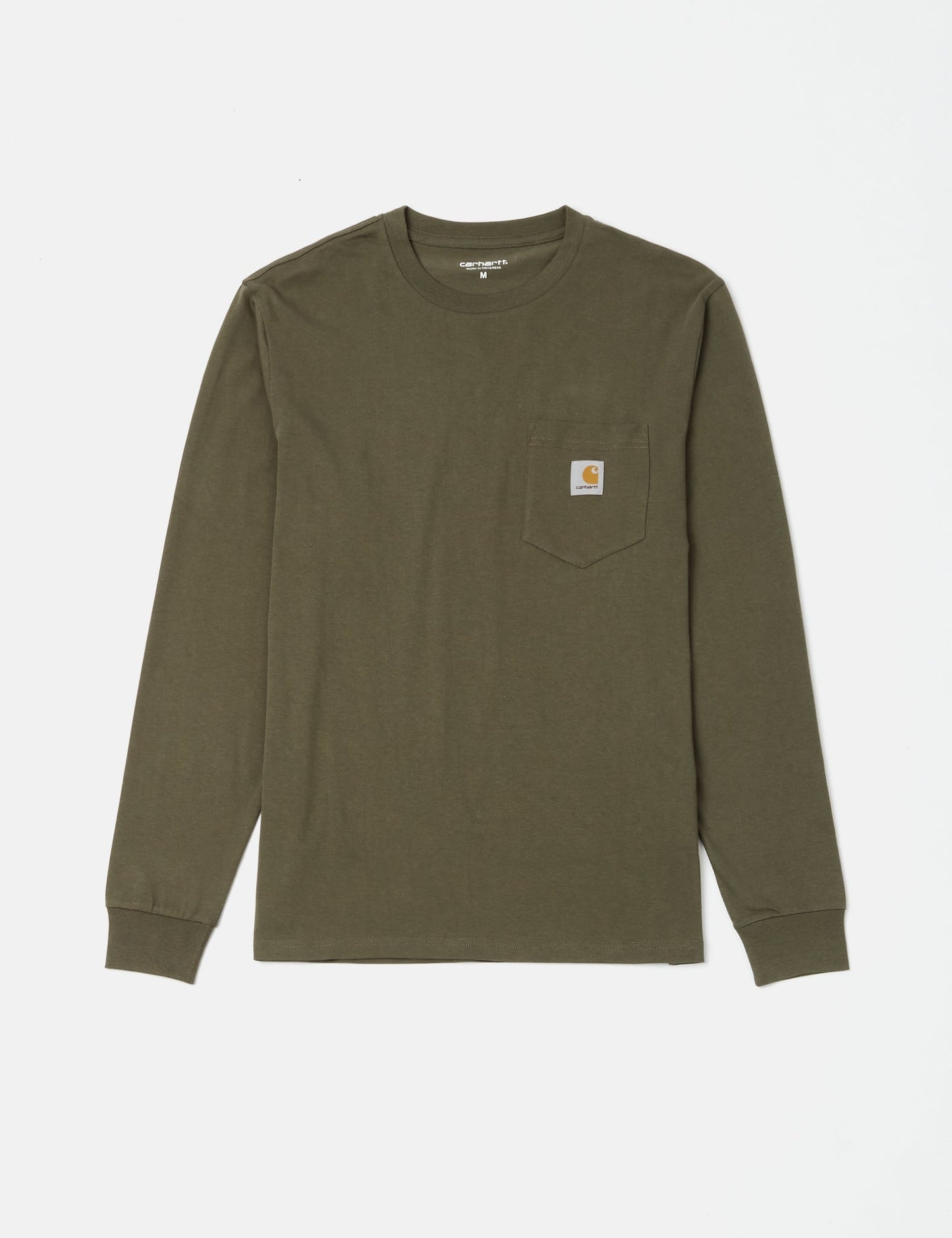 Pocket Long Sleeve T-Shirt - Seaweed Green