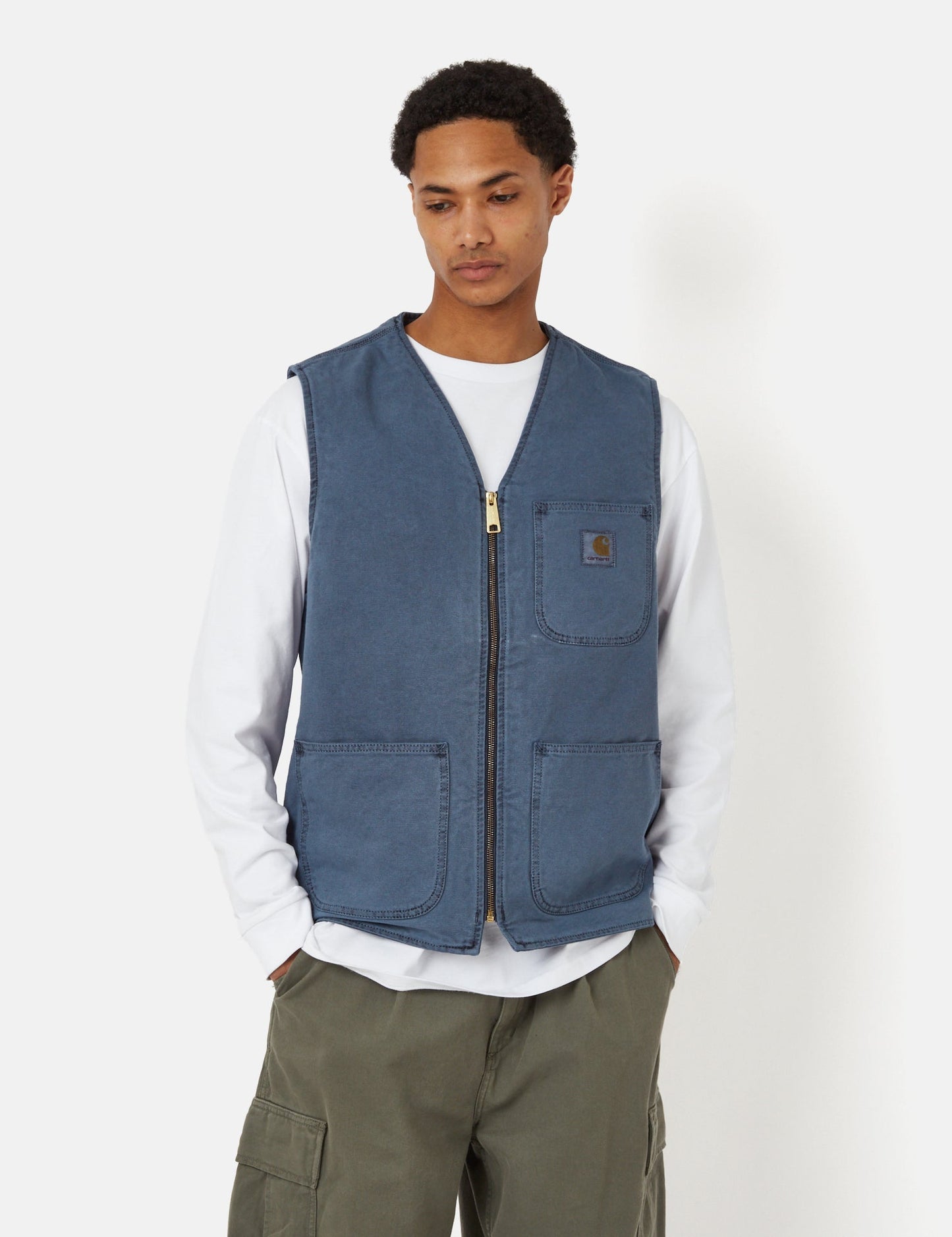 Arbor Vest - Bay Blue Aged Canvas