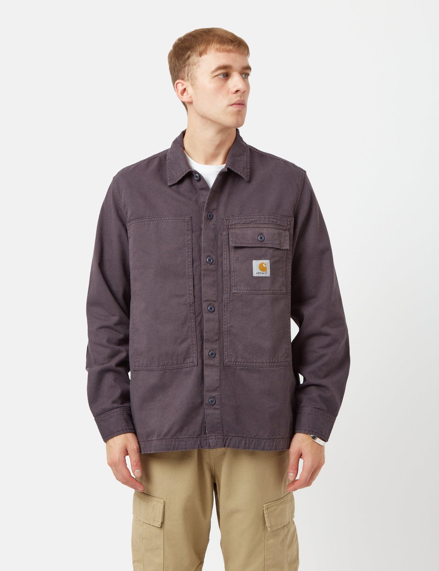 Charter Long Sleeve Shirt - Artichoke Purple