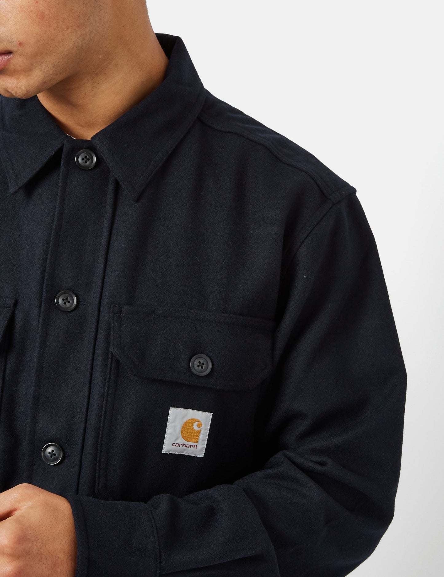 Wiston Overshirt - Dark Navy Blue