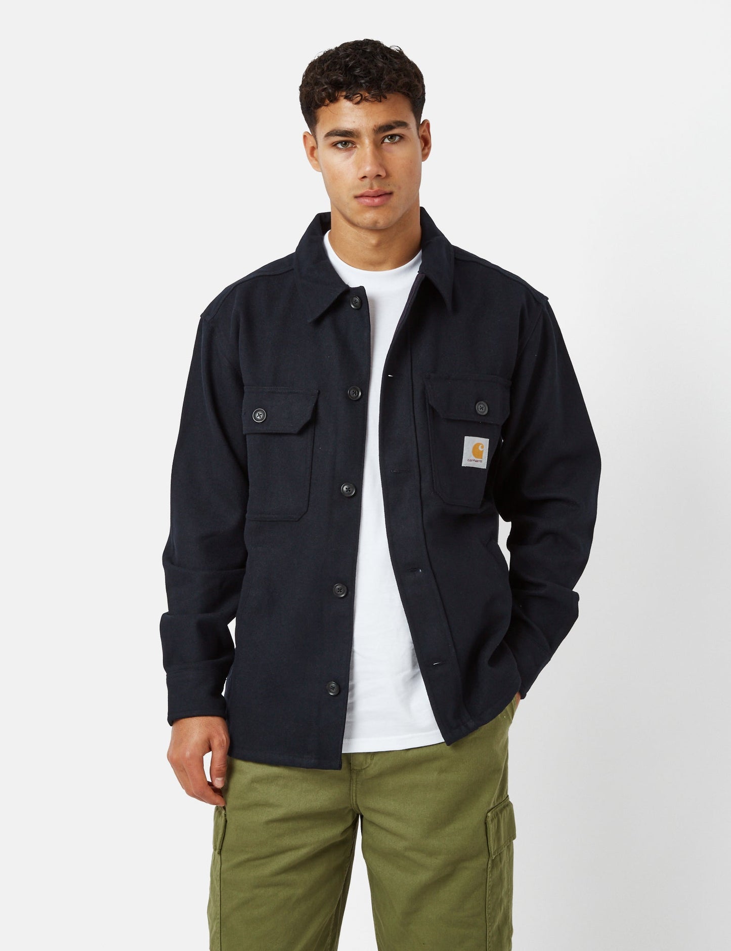 Wiston Overshirt - Dark Navy Blue