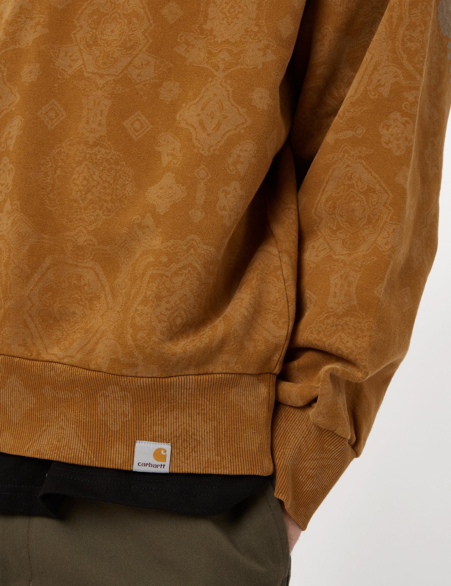 Verse Print Sweatshirt - Hamilton Brown