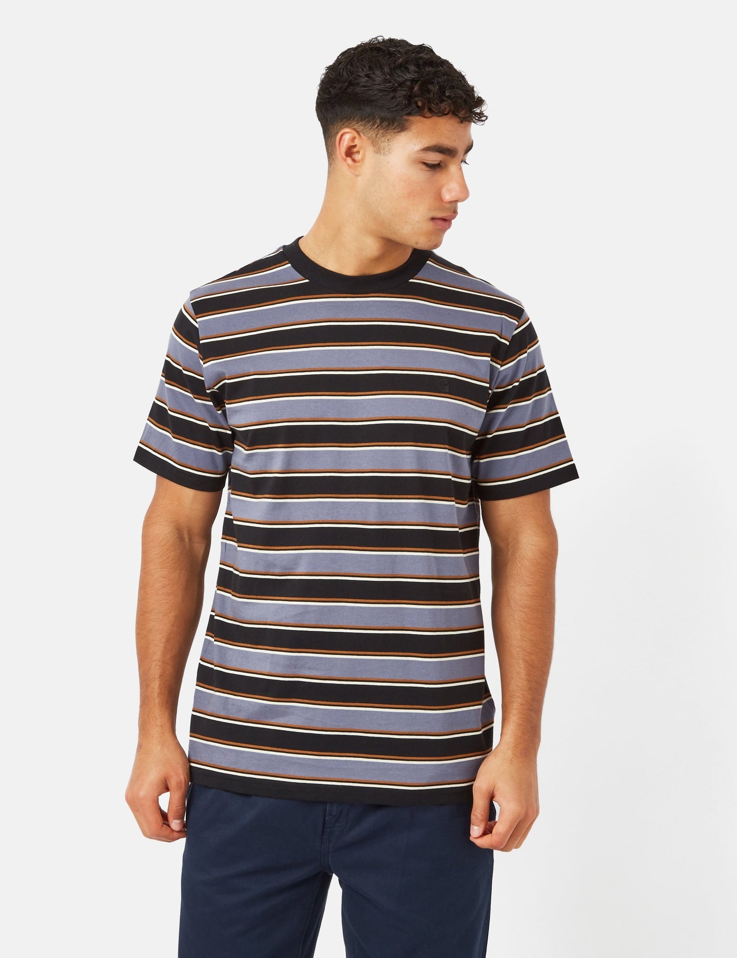 Leone T-Shirt (Leone Stripe) - Phoenix Red