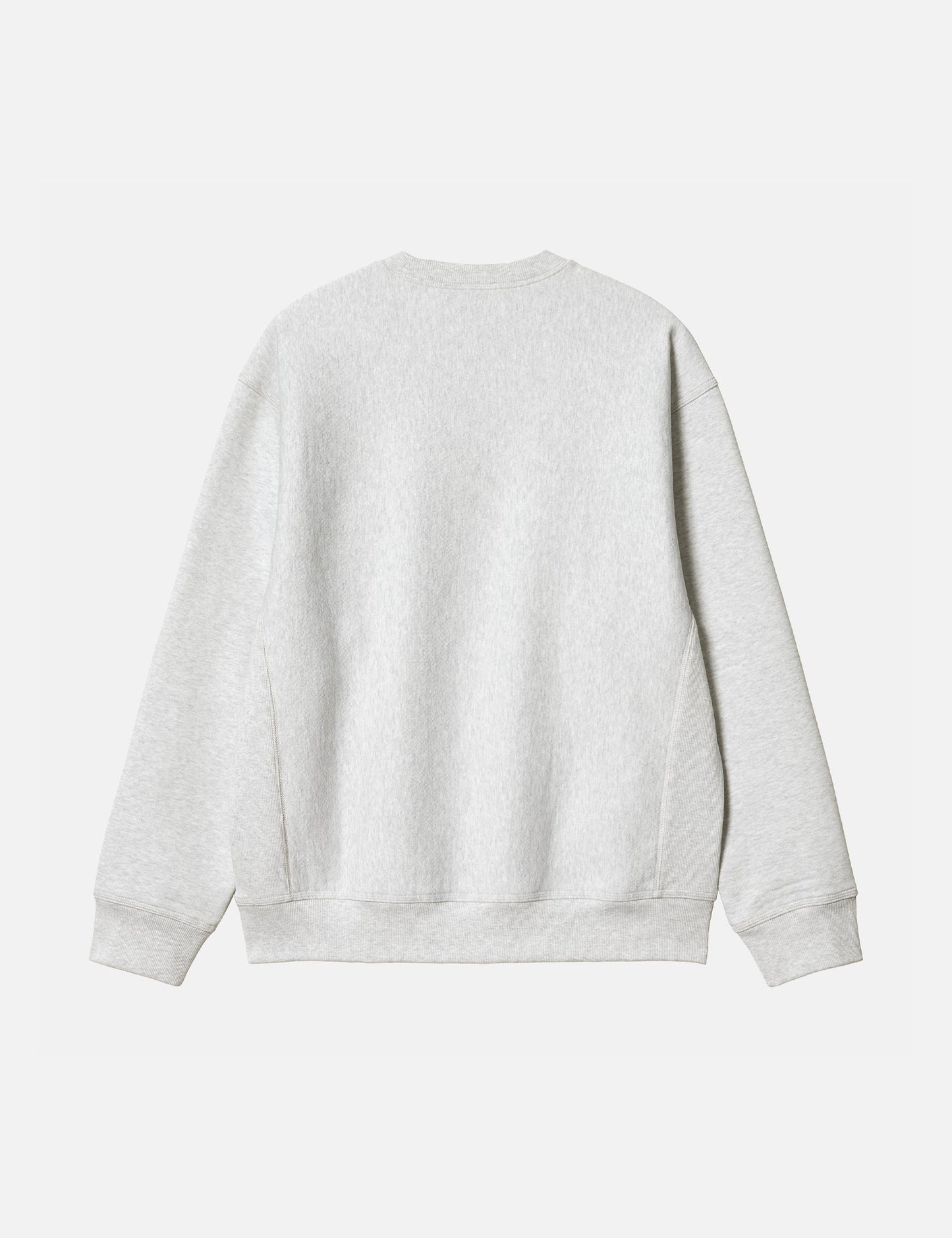 Locker Sweatshirt - Ash Heather/Brown