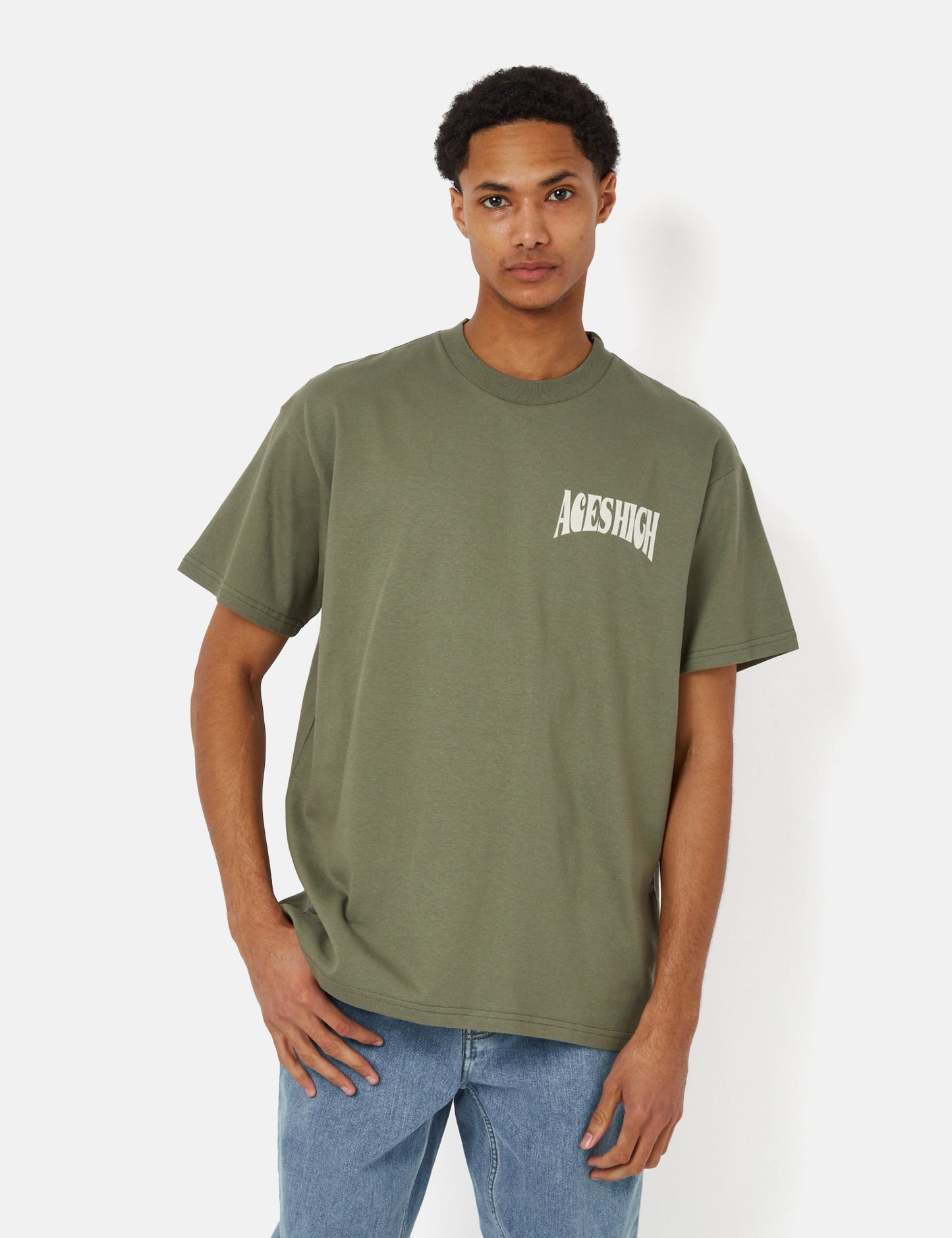 Aces T-Shirt (Organic Cotton) - Dollar Green