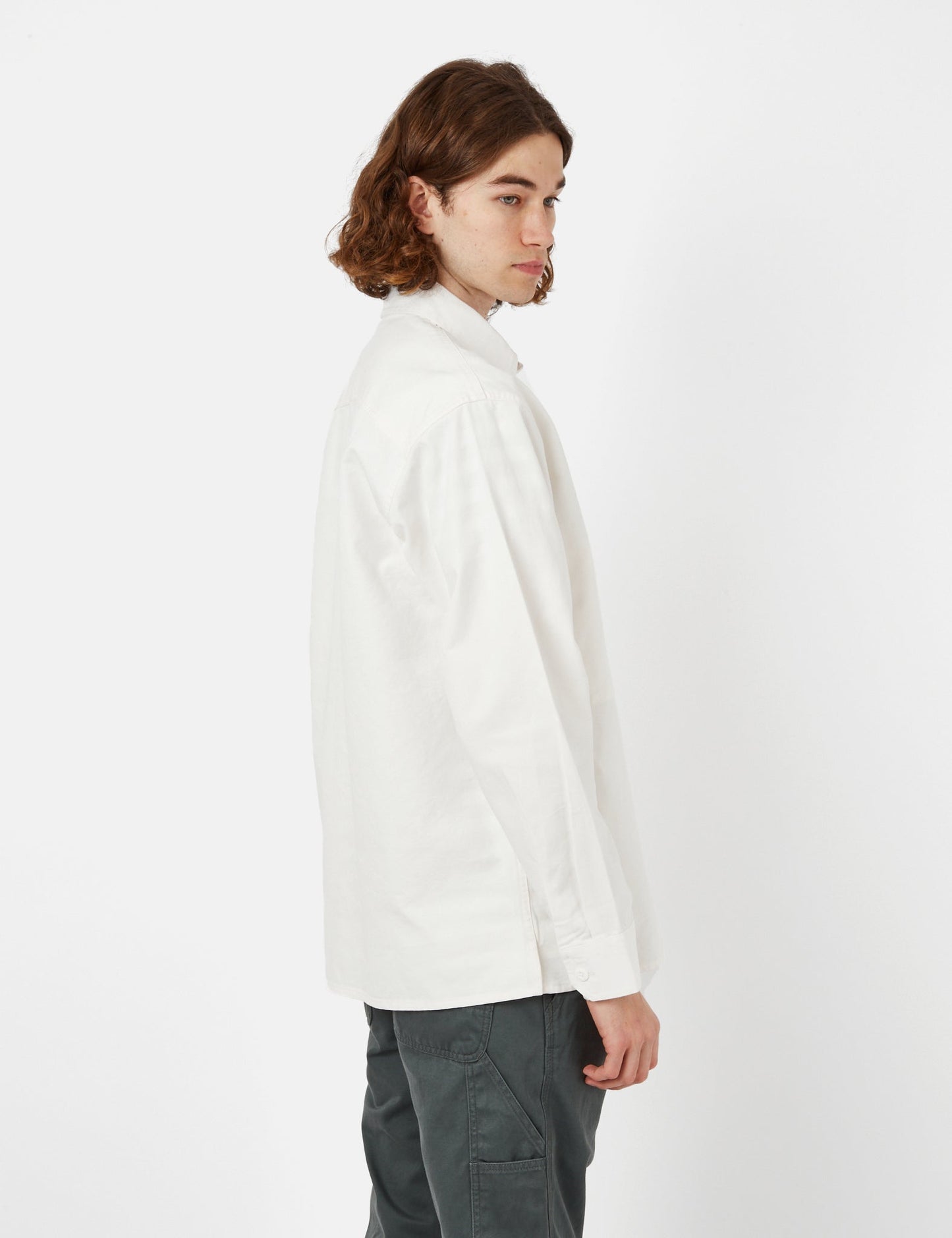 Reno Shirt Jacket (Garment Dyed) - Off - White