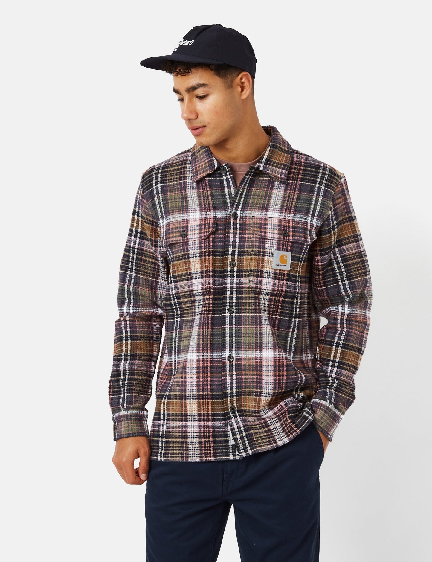 Valmon Shirt (Regular) - Valmon Check/Botanic Green