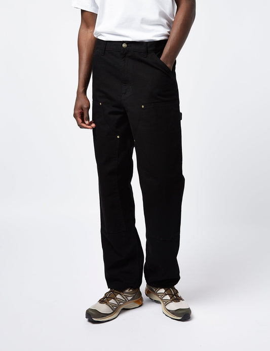 Double Knee Pant (Relaxed) - Black