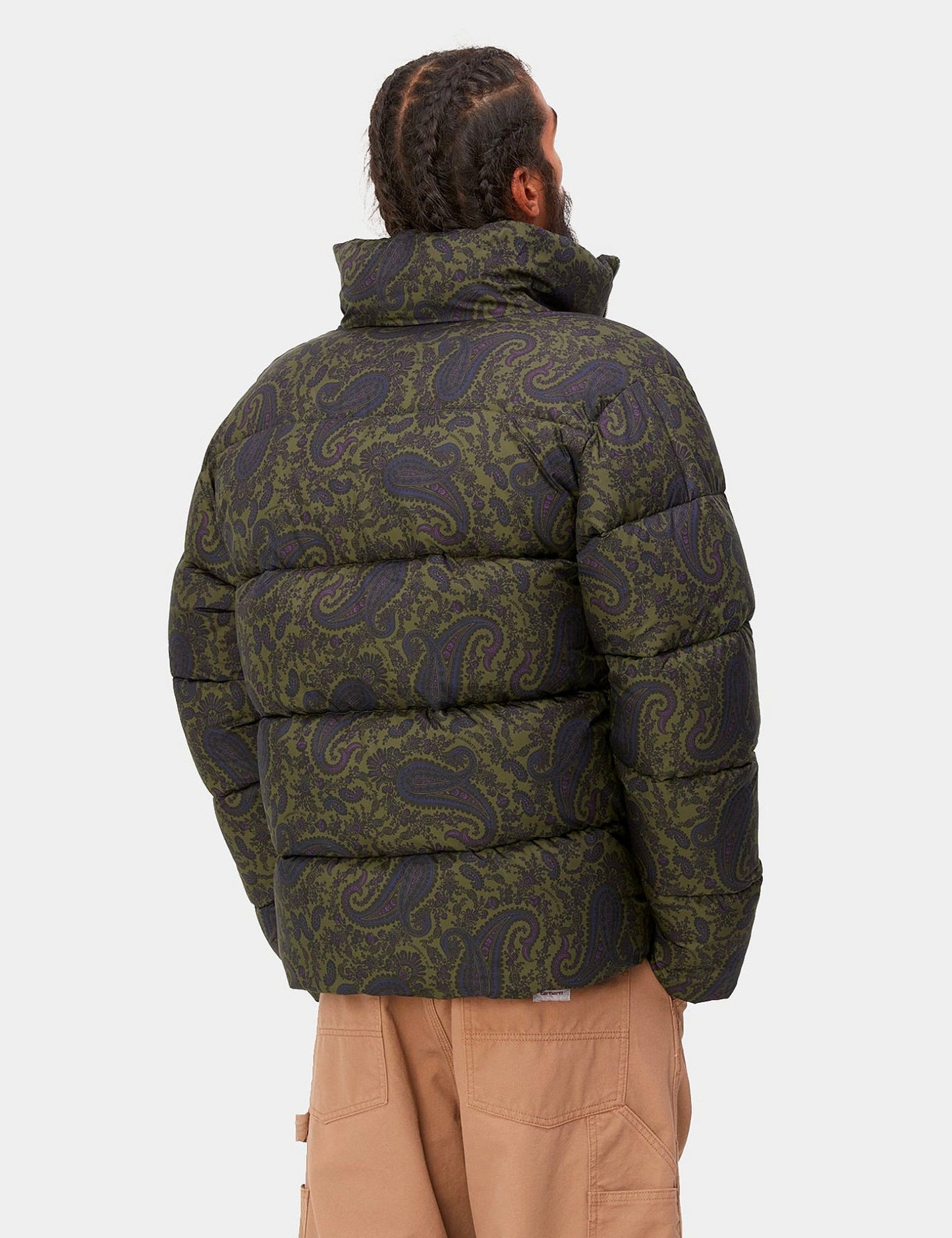 Springfield Jacket (Paisley Print) - Plant Green