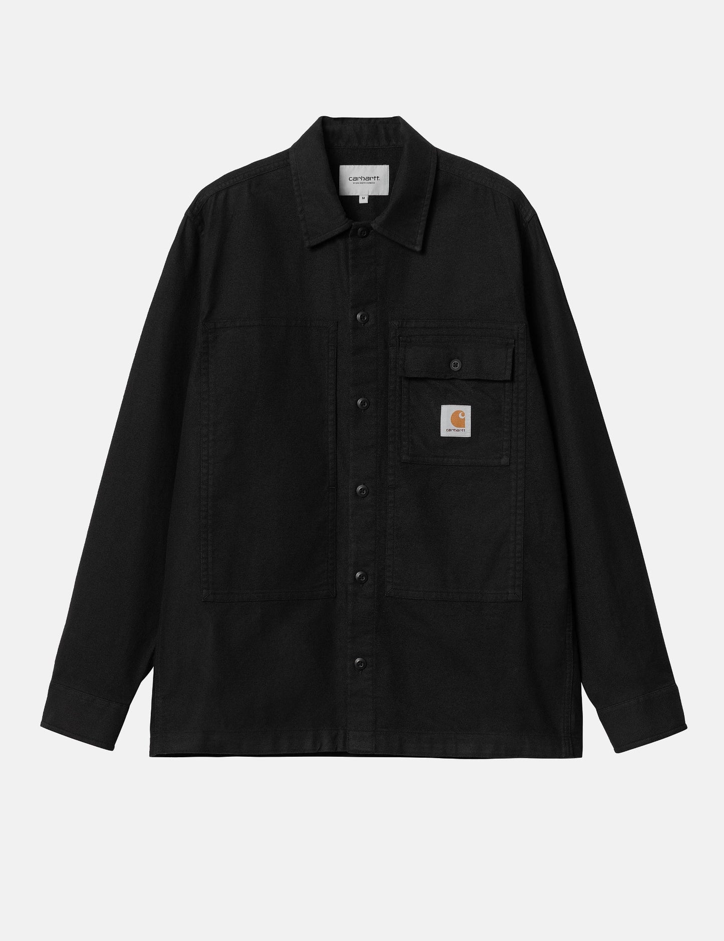 Charter Long Sleeve Shirt (Loose) - Black