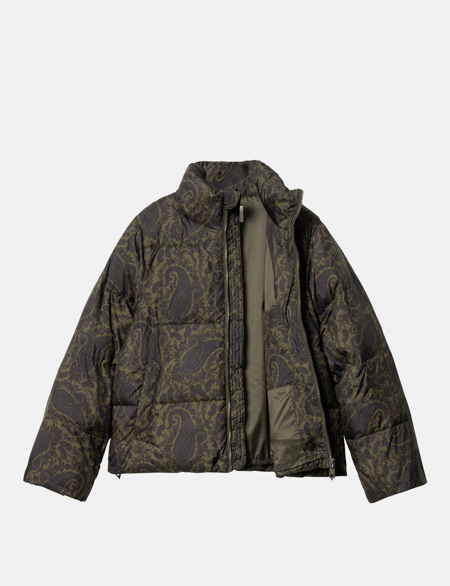 Womens Springfield Jacket (Paisley Print) - Plant Green