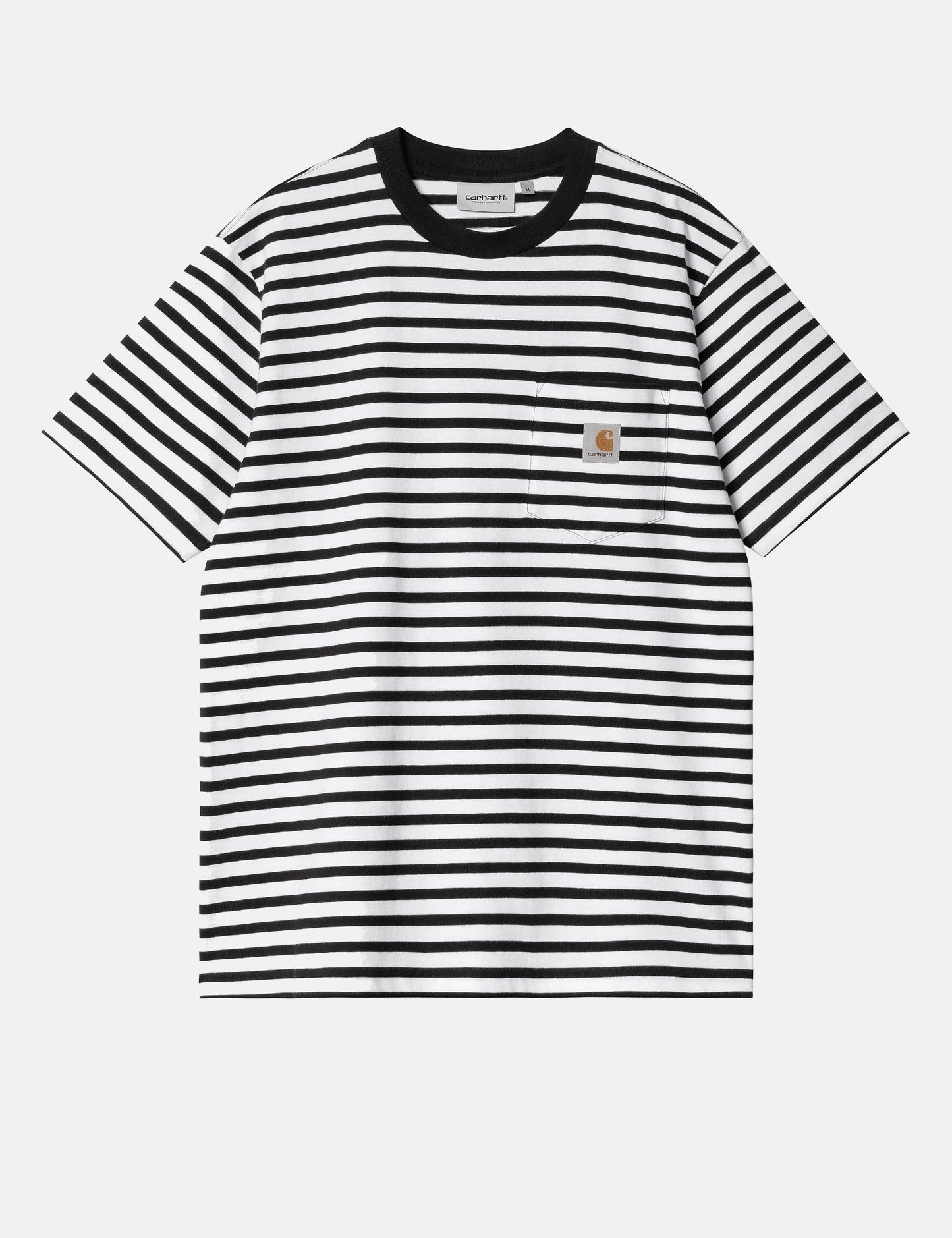 Seidler Stripe Pocket T-Shirt - Black/White