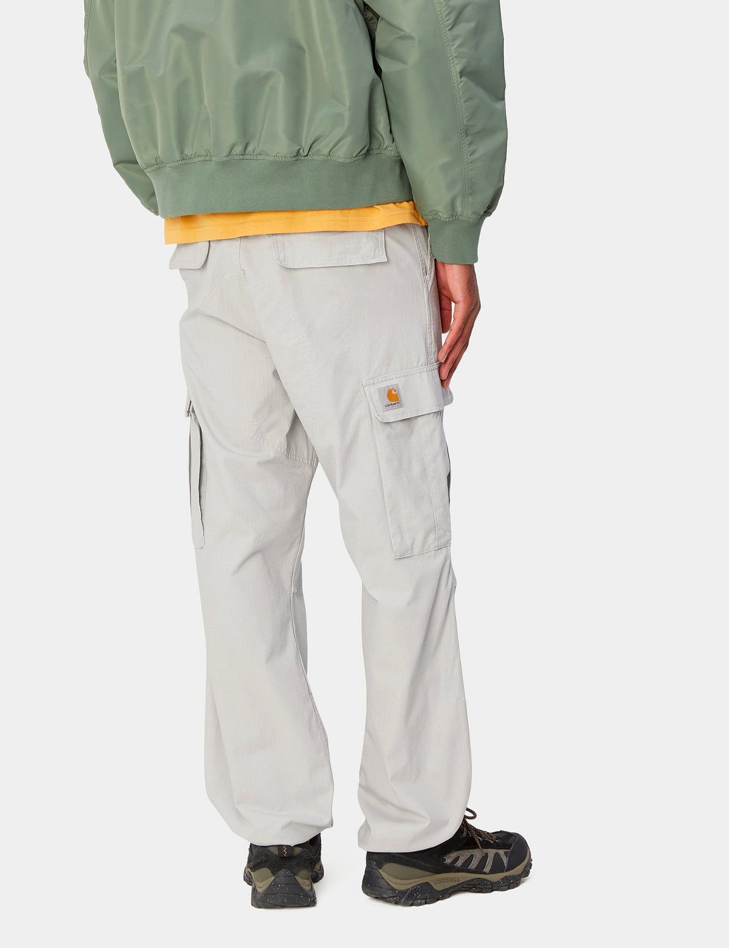 Regular Cargo Pant - Sonic Silver Grey Rinsed