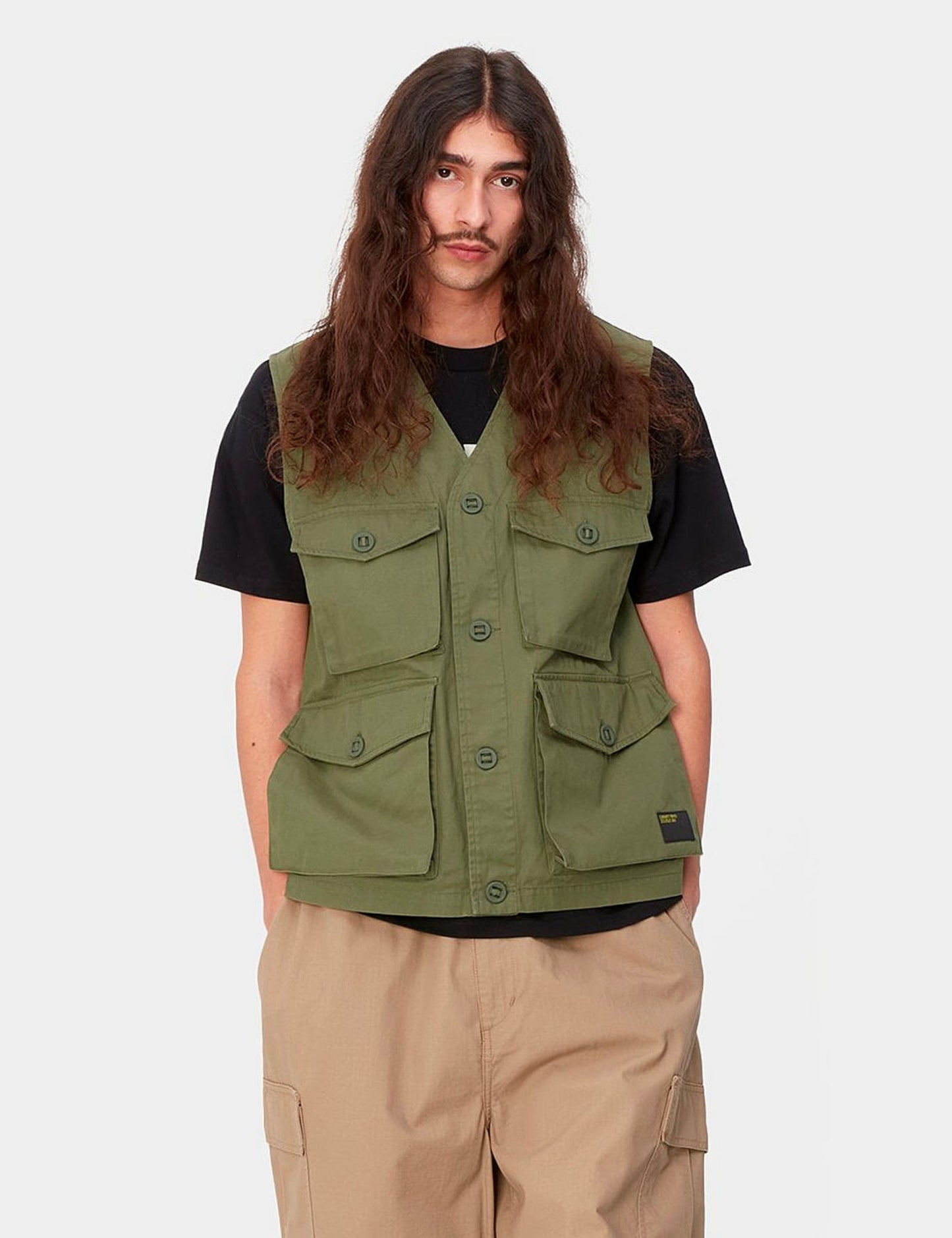 Unity Vest - Dundee Green Heavy Enzyme Wash