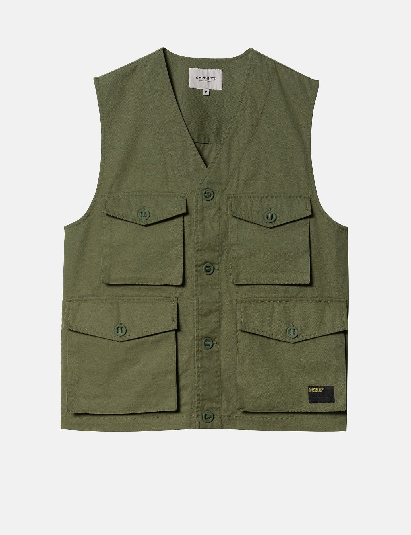 Unity Vest - Dundee Green Heavy Enzyme Wash