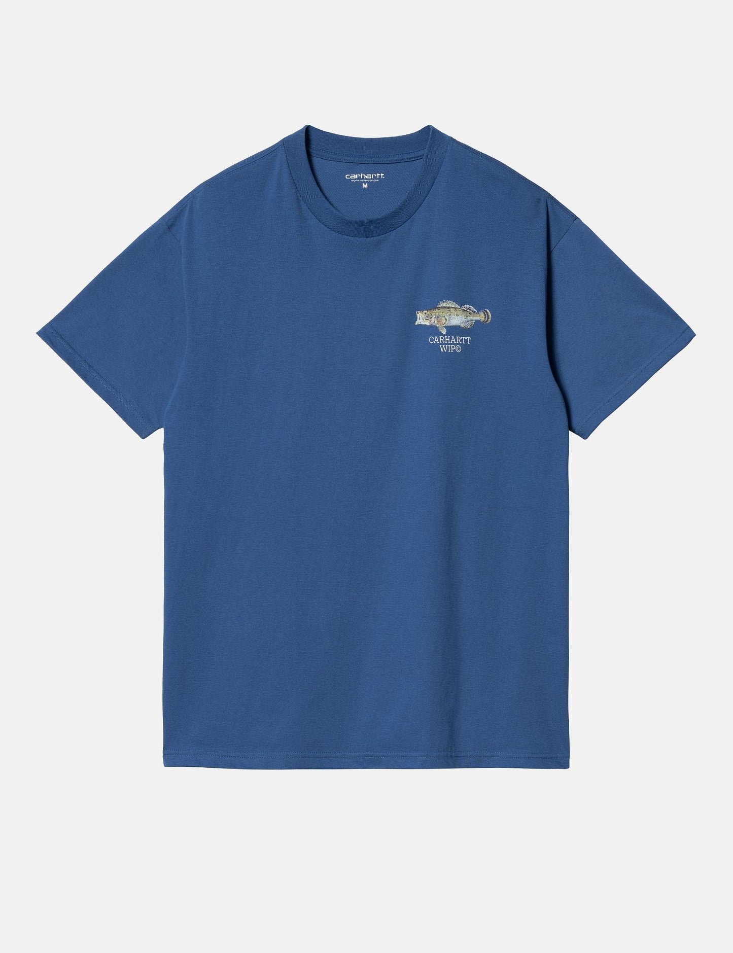 Fish T-Shirt (Loose) - Acapulco Blue