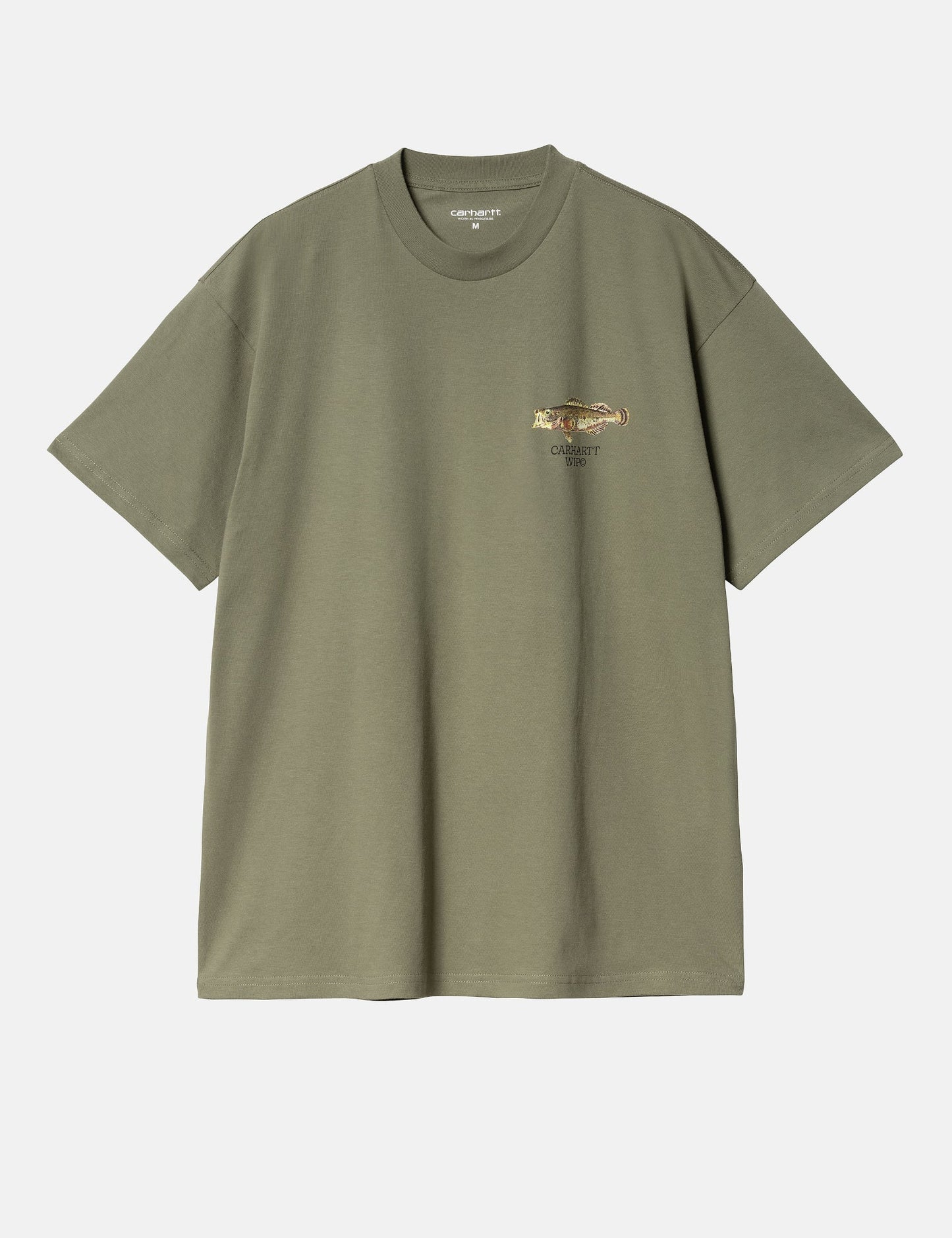 Fish T-Shirt (Loose) - Dollar Green